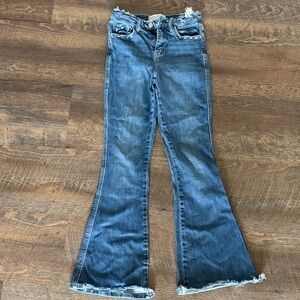 Flying Monkey Dark Blue Flare Jeans